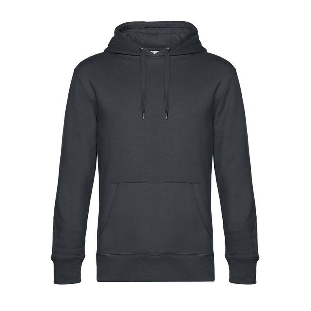 B&C Mens King Hoodie / Asphalt
